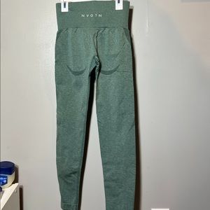 NVGTN contour leggings in forest green
